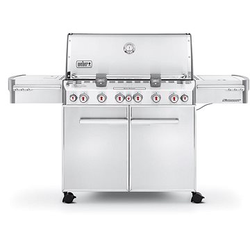 WEBER Summit S-670 GBS plynový gril, Stainless steel (240347)