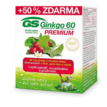 GS Ginkgo 60 Premium tbl. 40+20 (3273191)