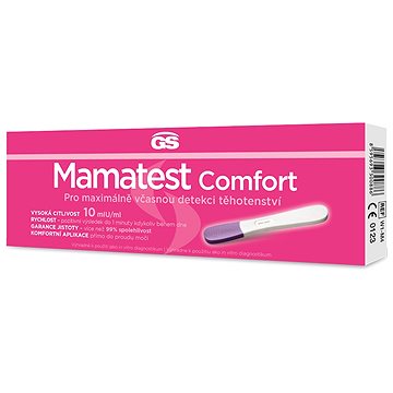 GS Mamatest Comfort 10 Těhotenský test (8594032756094)
