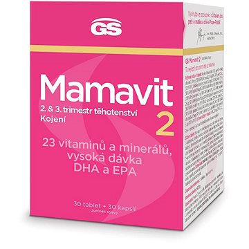 GS Mamavit Prefolin+DHA+EPA tbl/cps 30+30 2016 (3303774)