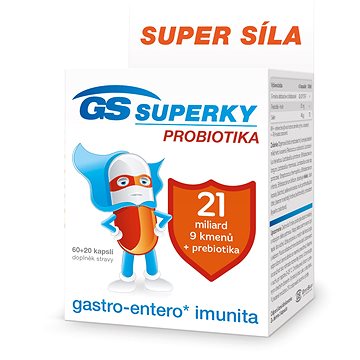 GS Superky probiotika cps. 60+20 (3853257)
