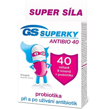 GS Superky Antibio 40 cps. 10 (3853265)