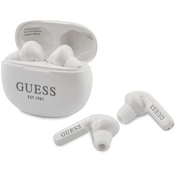 Guess True Wireless 5.0 4H stereo headset White (8596311122903)