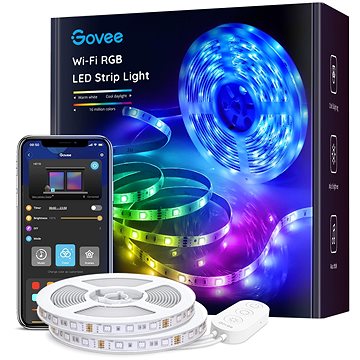 Govee WiFi RGB Smart LED pásek 10m (H61103A1)