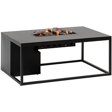 COSI Stůl s plynovým ohništěm - Cosiloft 120 černý rám/černá deska (5980990)