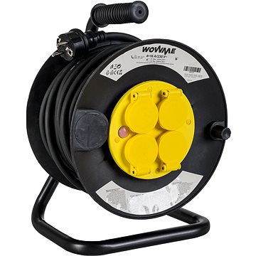 WowME prodlužovací přívod na bubnu 25m IP44 16A/3680W (KF-FBG-20PJ)