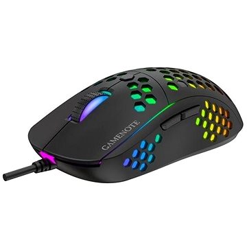 Gamenote MS878 RGB herní myš, černá (HAV29623)