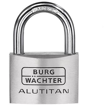 BURG-WÄCHTER - Visací zámek BW 770 ALU-TITAN 40mm, se 2 klíči v balení (205556)