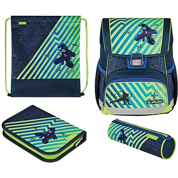 HERLITZ Loop+ Školní taška, Ninja, 16L (50043118)