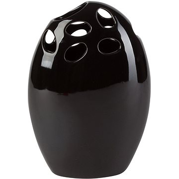 by inspire Váza 'Egg hole' (15x8,5x21,5 cm), černá (8854-05-00)