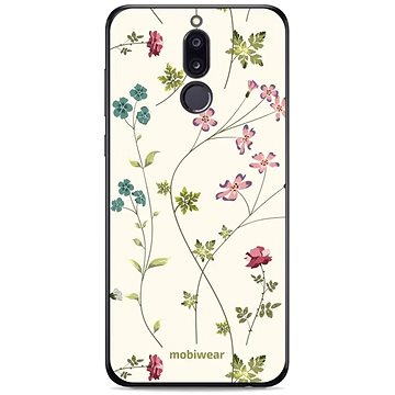 Mobiwear Glossy lesklý pro Huawei Mate 10 Lite - G035G - Tenké rostlinky s květy (5904808531320)