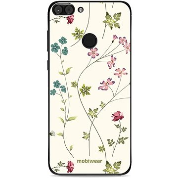 Mobiwear Glossy lesklý pro Huawei P Smart - G035G - Tenké rostlinky s květy (5904808531382)
