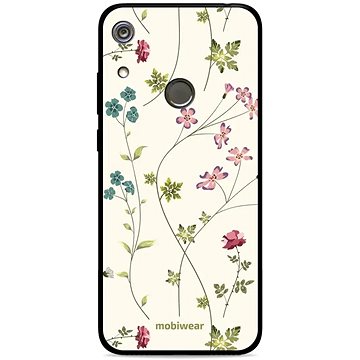 Mobiwear Glossy lesklý pro Huawei Y6s - G035G - Tenké rostlinky s květy (5904808531436)