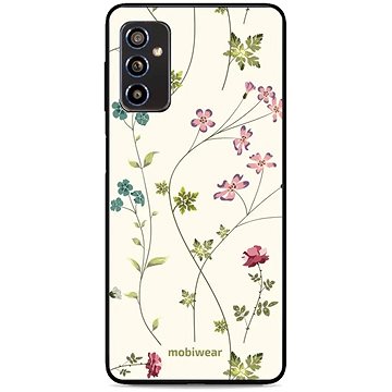 Mobiwear Glossy lesklý pro Samsung Galaxy M52 5G - G035G - Tenké rostlinky s květy (5904808531634)