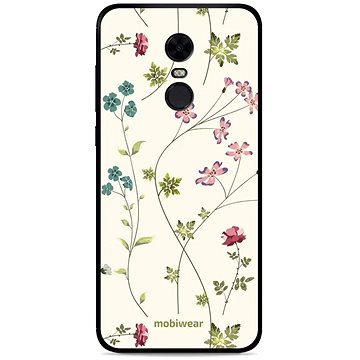 Mobiwear Glossy lesklý pro Xiaomi Redmi 5 Plus - G035G - Tenké rostlinky s květy (5904808531887)