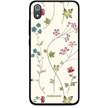 Mobiwear Glossy lesklý pro Xiaomi Redmi 7A - G035G - Tenké rostlinky s květy (5904808531856)
