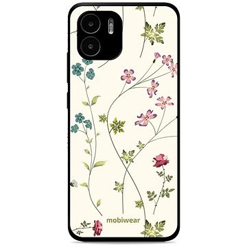 Mobiwear Glossy lesklý pro Xiaomi Redmi A1 - G035G - Tenké rostlinky s květy (5904808531863)
