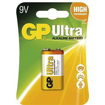 GP Ultra Alkaline 9V 1ks v blistru (1014511000)