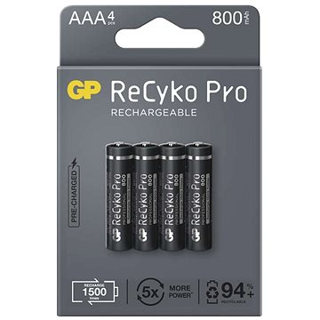 GP ReCyko Pro Professional AAA (HR03), 4 ks (1033124080)