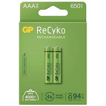 GP ReCyko 650 AAA (HR03), 2 ks (1032122060)