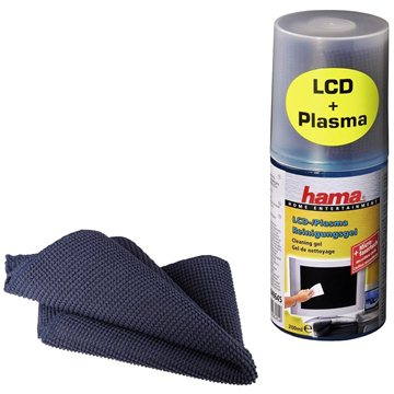 HAMA čistící gel pro LCD a Plazma displeje, včetně utěrky (49645)