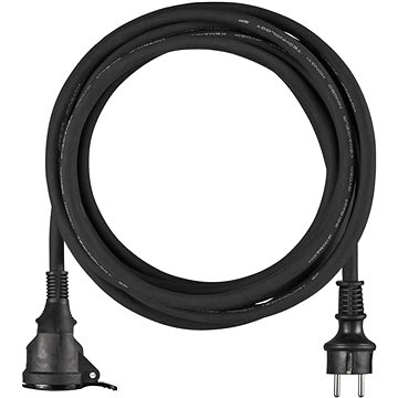 EMOS Prodlužovací kabel neoprenový – spojka, 5m, 3× 1,5mm2 (1902010500)