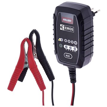 EMOS Nabíječka autobaterií 6/12V 0,8A (1608000001)