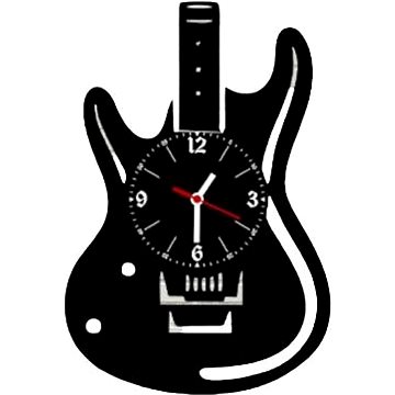 hodiny LP vynil 30cm Kytara (8594167092951)