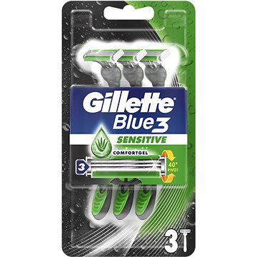 GILLETTE Blue3 SenseCare 3 ks (7702018490080)