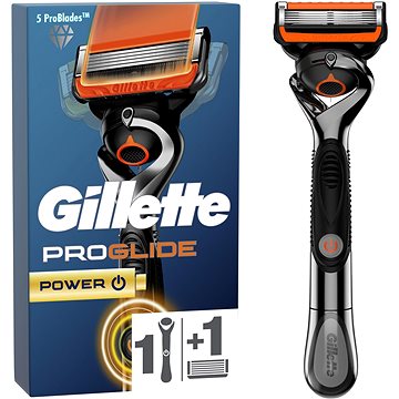 GILLETTE Fusion5 ProGlide Power holicí strojek + hlavice 1 ks (7702018390786)