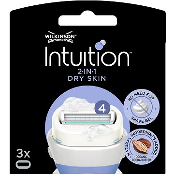 WILKINSON Intuition Dry Skin náhradní hlavice 3 ks (4027800006830)
