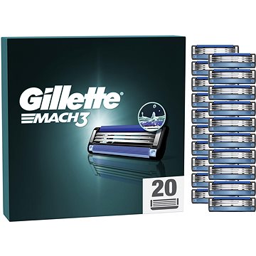 GILLETTE Mach3 20 ks (7702018582945)