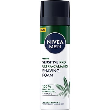 NIVEA MEN Sensitive Hemp Shaving Foam 200 ml (9005800346137)