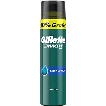 GILLETTE Mach3 Extra Comfort Pánský Gel Na Holení 240 ml (7702018405015)