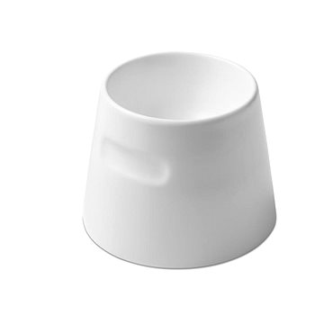 Hoopo Designová miska pro kočky Tower – bílá (987365)