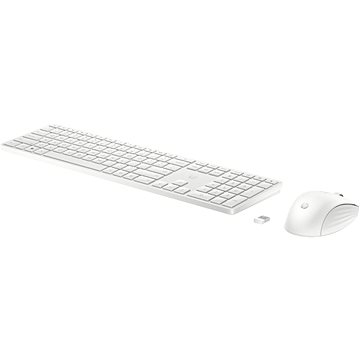HP 650 Wireless Keyboard & Mouse White - CZ/SK (4R016AA#BCM)