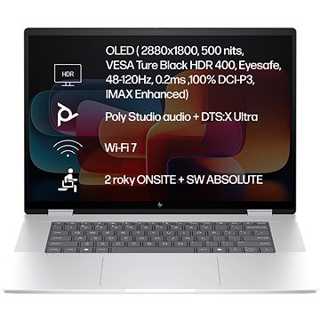 HP ENVY x360 16-ac0001nc Glacier Silver
