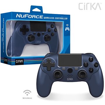 Cirka NuForce Wireless Game Controller for PS4/PC/Mac (Twilight Blue)