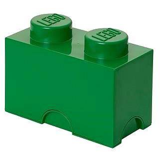 LEGO Úložný box 125 x 250 x 180 mm - tmavě- zelený (5706773400249)