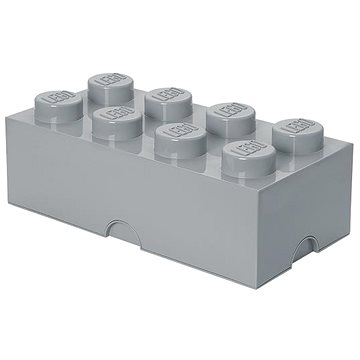 LEGO Úložný box 8 250 x 500 x 180 mm - šedý (5711938015688)