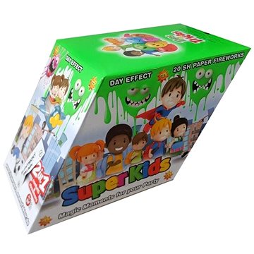Pyrocollection Konfetový ohňostroj - super kids - 12 ran