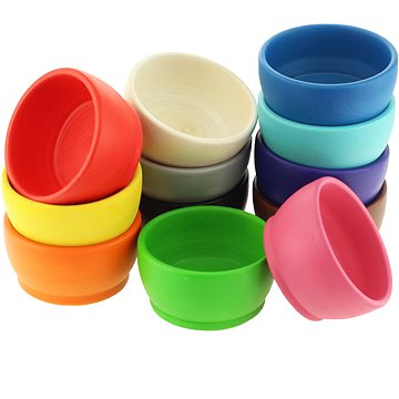 Dřevěná hračka "Colourful bowls" (4680136750572)