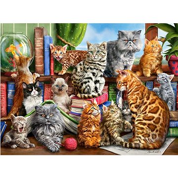 Castorland Puzzle Kočičí dům 2000 dílků (200726)