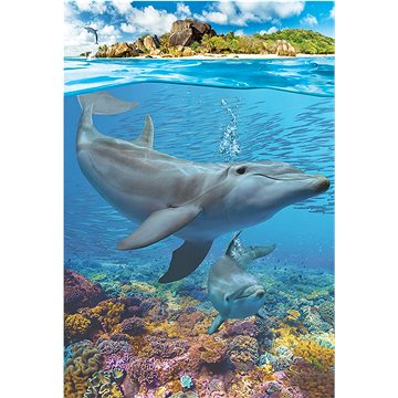 Eurographics Puzzle Save Our Planet: Delfíni XL 250 dílků (8251-5560)