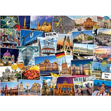 Eurographics Puzzle Světoběžník - Berlín 1000 dílků (6000-5704)