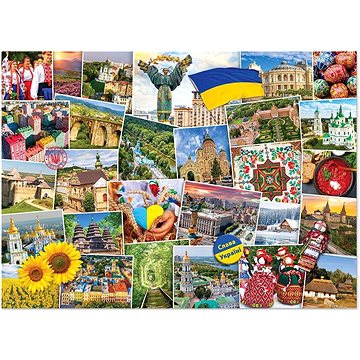 Eurographics Puzzle Ukrajina 1000 dílků (6000-5753)
