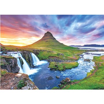 Eurographics Puzzle Vodopád Kirkjufell, Island 1000 dílků (6000-5642)