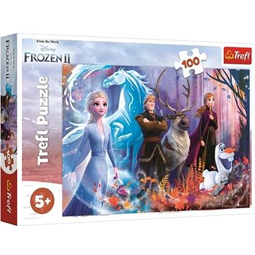 Trefl Puzzle Ledové království 2: Mrazivá magie 100 dílků (16366)