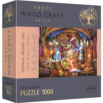 Trefl Wood Craft Origin puzzle Kouzelná komnata 1000 dílků (20146)