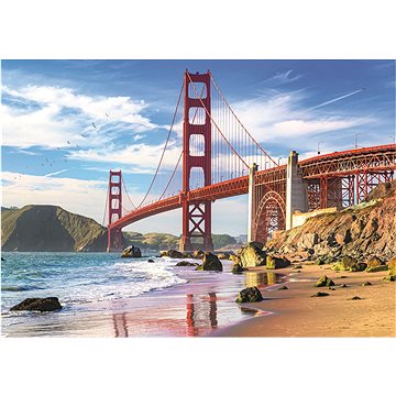 Trefl Puzzle Most Golden Gate, San Francisco, USA 1000 dílků (10722)